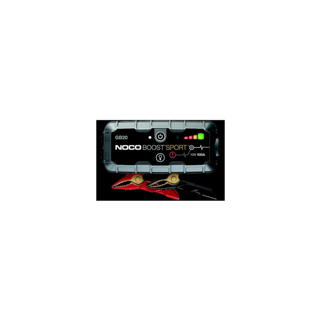 Genius GB20 Lithium Ion Jump Starter, 500 Amps