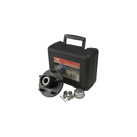 C.E. Smith 13311 Pre-Greased Replacement Hub Kit, 5 Stud, 1-1/16" Straight Shaft, 1350 lb.