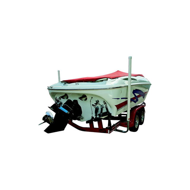 C.E. Smith 27640 PVC Post Guide-Ons, 60", White