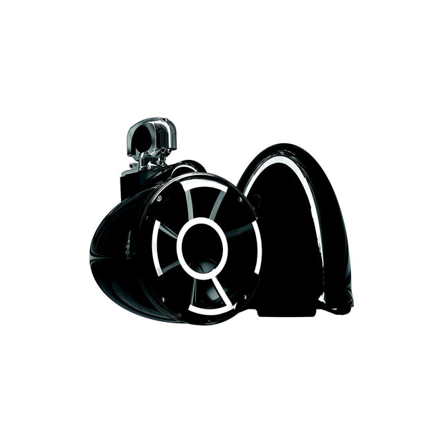 Wet Sounds REV10BSCV2 Revolution Tower Speakers - 10" Speaker, REV10™ Black V2 w/Swivel Clamp for 1-7/8" to 3" Tube
