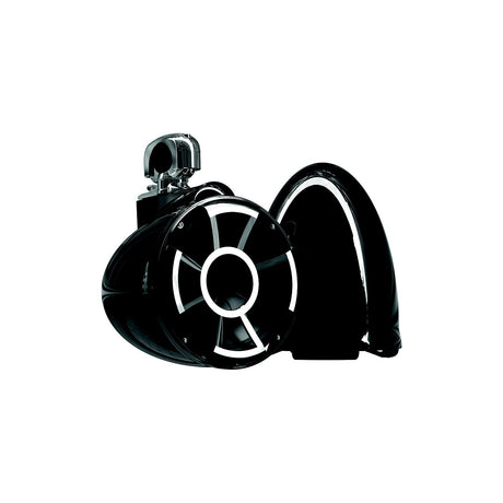 Wet Sounds REV8BSCV2 Revolution Tower Speakers - 8" Speaker, REV8™ Black V2 w/Swivel Clamp for 1-7/8" to 3" Tube
