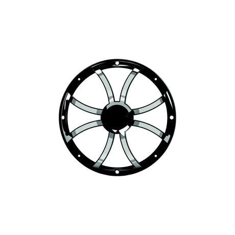 Wet Sounds REVO10XSBSSV3 Revo Series Grilles - XS-Black-Stainless Steel