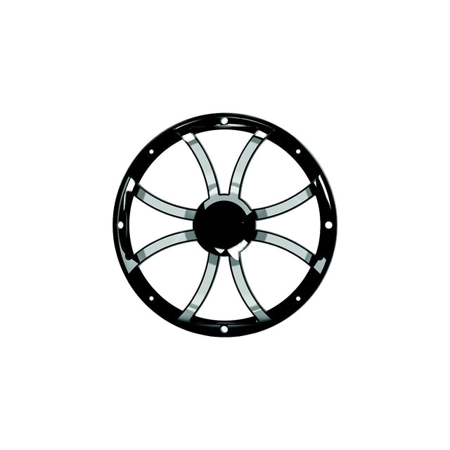 Wet Sounds REVO12XSBSSV3 Revo Series Grilles - XS-Black-Stainless Steel