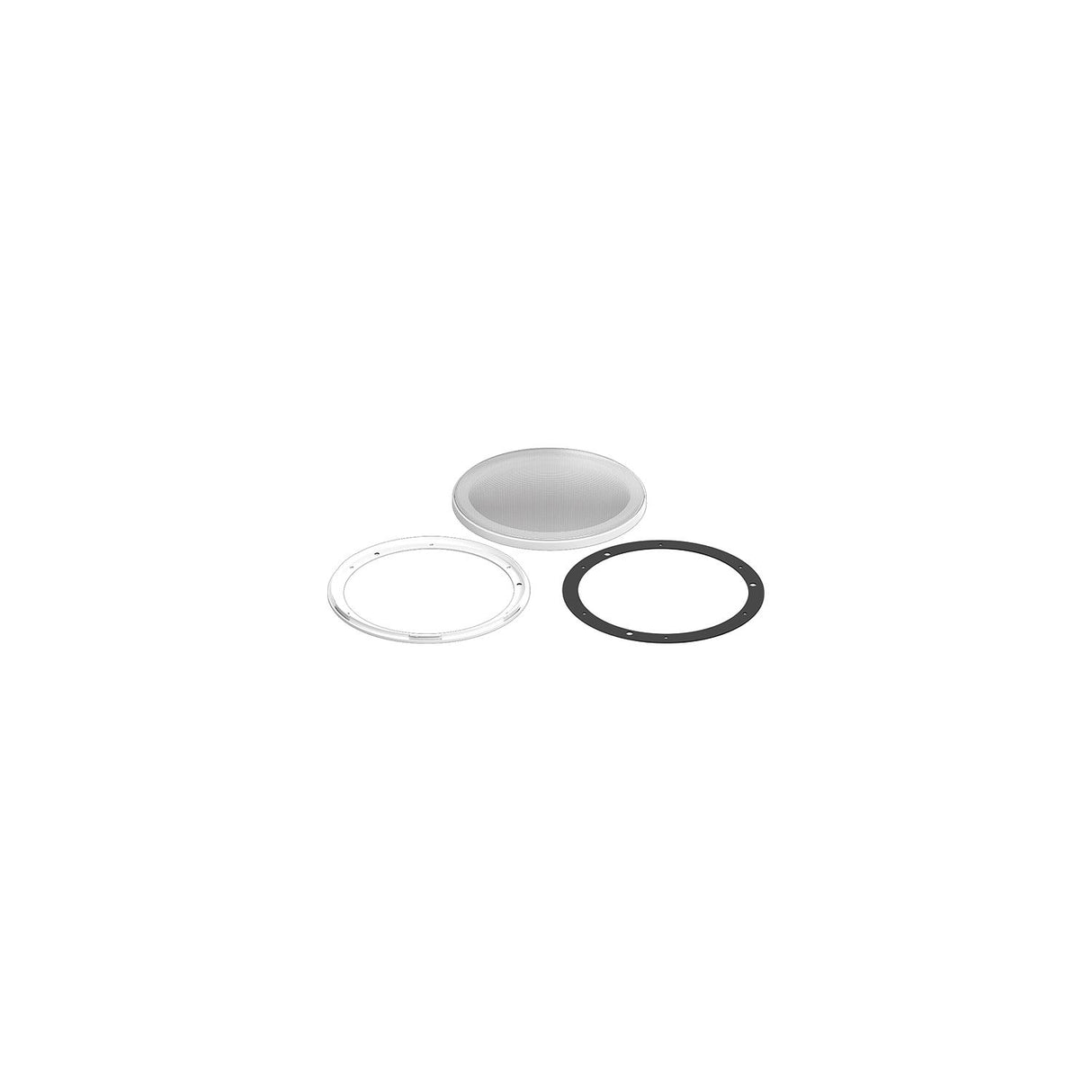 Wet Sounds ZEROXY10W XY White Yacht Style Subwoofer Grille - White, 10" diameter