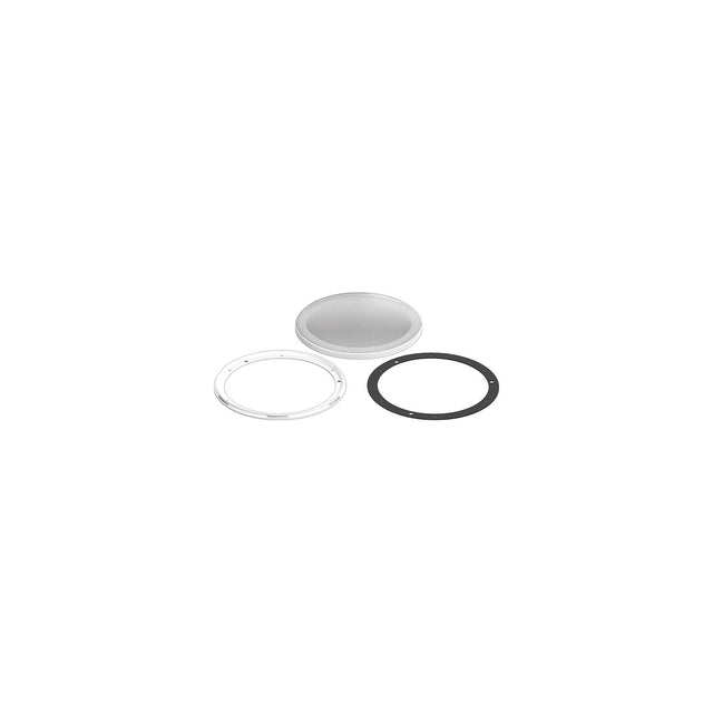 Wet Sounds ZEROXY12W XY White Yacht Style Subwoofer Grille - White, 12" diameter