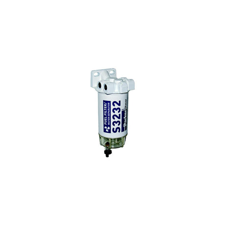 Racor 10 Micron Gas Spin-On Fuel/Water Seperator With Clear Bowl for Outboards