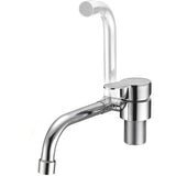 Dura Faucet (DFMK510HCP) Folding RV Kitchen Faucet, Chrome polished