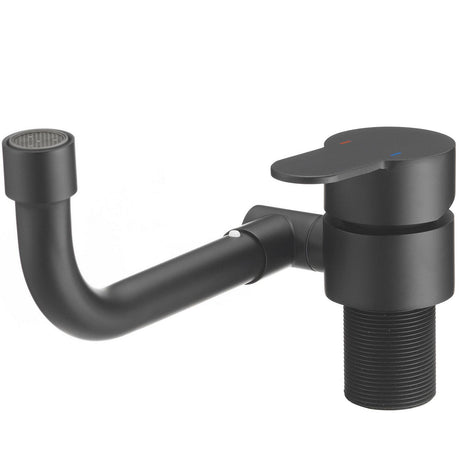 Dura Faucet (DFMK510HMB) Folding RV Kitchen Faucet, Matte Black