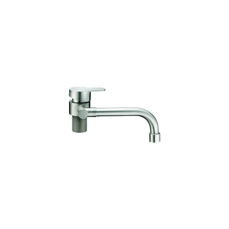 Dura Faucet (DFMK510HSN) Folding RV Kitchen Faucet, Satin Nickel