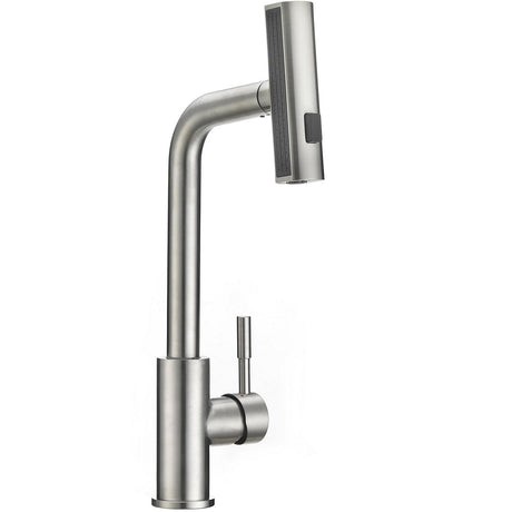 Dura Faucet DFMK511XSN Rainfall RV Kitchen Faucet, Satin Nickel