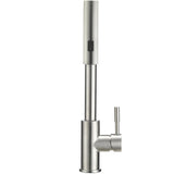 Dura Faucet DFMK511XSN Rainfall RV Kitchen Faucet, Satin Nickel