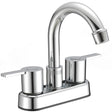 Dura Faucet, DFPB155MCP, Modern High Arc RV Bar Faucet, Chrome Polished