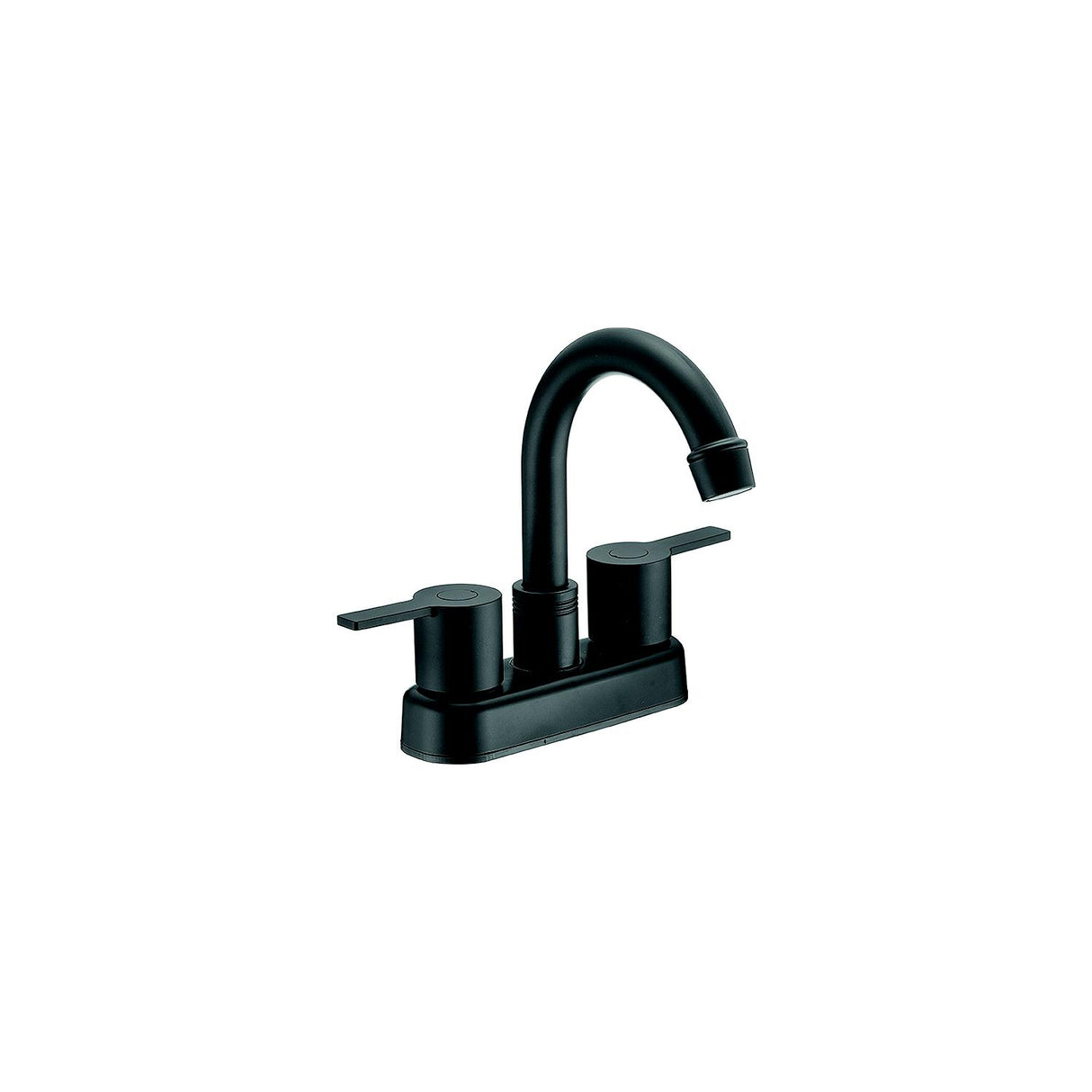 Dura Faucet DFPB155MMB, Modern High Arc RV Bar Faucet, Matte Black