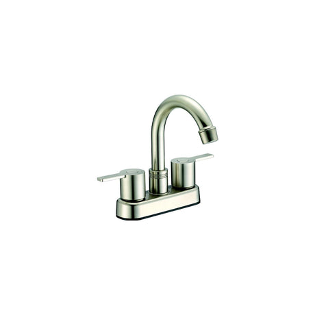 Dura Faucet DFPB155MSN, Modern High Arc RV Bar Faucet, Satin Nickel