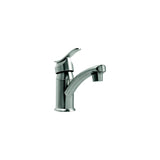 Dura Faucet, DFPL200MSN, Single Lever Center Set Lavatory Faucet, Satin Nickel