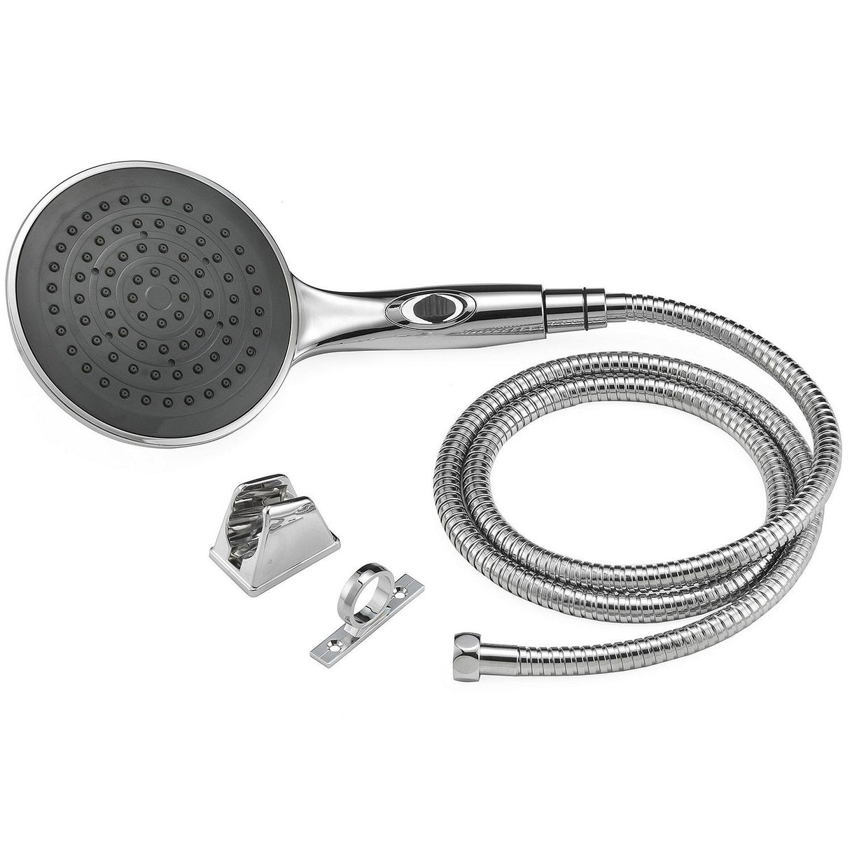 Dura Faucet DFSA434KCP Luxury 6” Rain Shower Wand and Hose Kit, Chrome