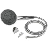 Dura Faucet DFSA434KCP Luxury 6” Rain Shower Wand and Hose Kit, Chrome