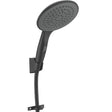 Dura Faucet DFSA434KMB Luxury 6” Rain Shower Wand and Hose Kit, Matte Black