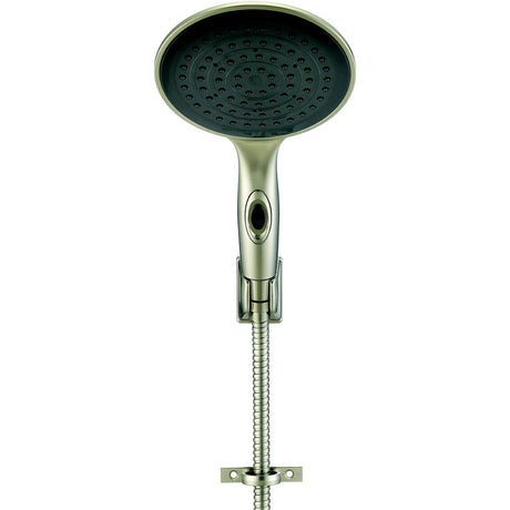 Dura Faucet DFSA434KMB Luxury 6” Rain Shower Wand and Hose Kit