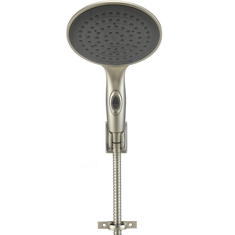 Dura Faucet DFSA434KMB Luxury 6” Rain Shower Wand and Hose Kit
