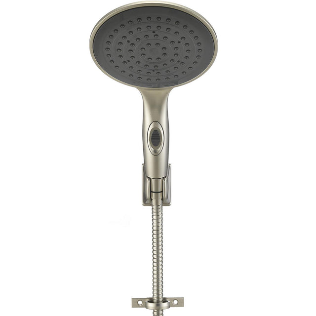 Dura Faucet DFSA434KMB Luxury 6” Rain Shower Wand and Hose Kit
