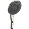 Dura Faucet DFSA434SN Luxury 6" Rain Shower Handheld Shower Head, Satin Nickel