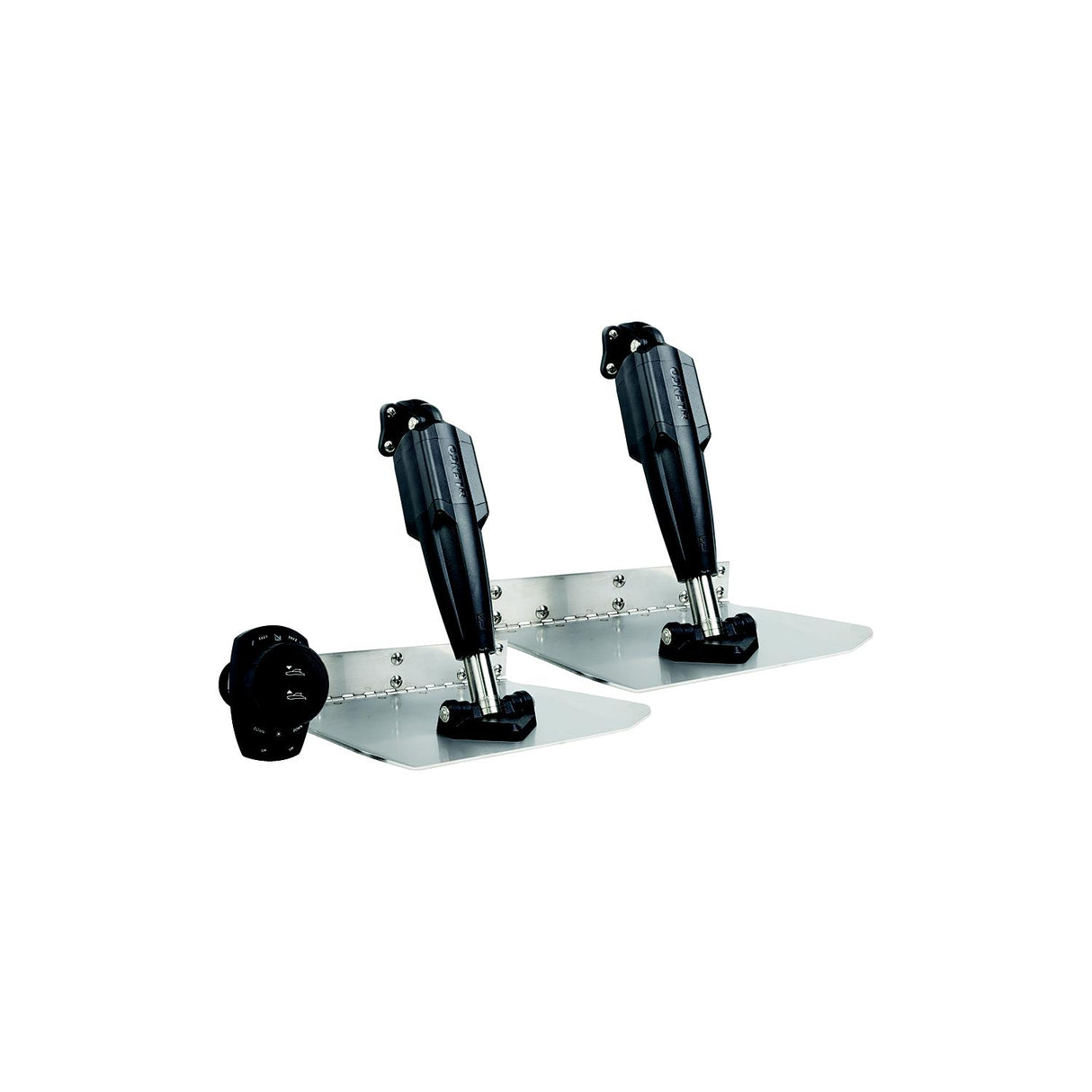 Lenco 15183106 Pro Control Assist 12V Trim Tab System, 12" x 12" Standard Trim Tab Kit, Complete
