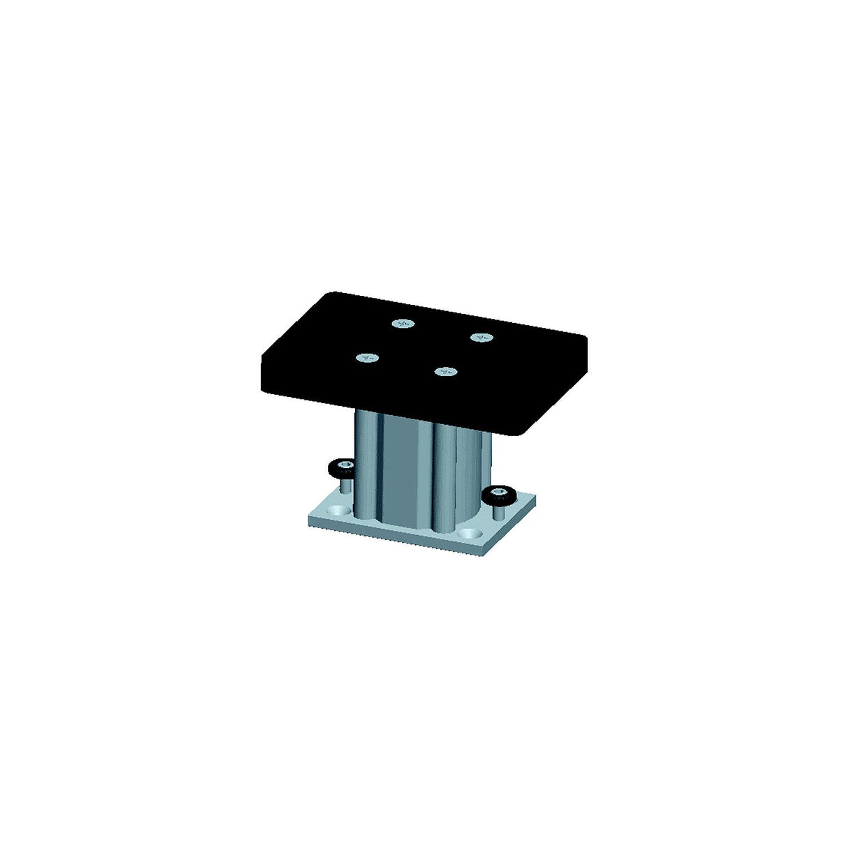 Cannon 1904030 Fixed Base Downrigger Pedestal, 4" H