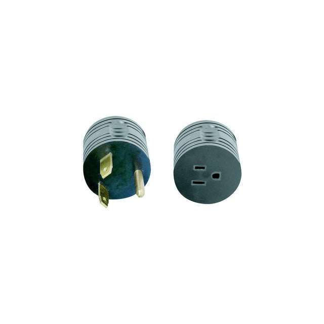 AP Products Power & Lighting  Round Park Adapter, 15A Female to 30A Male
