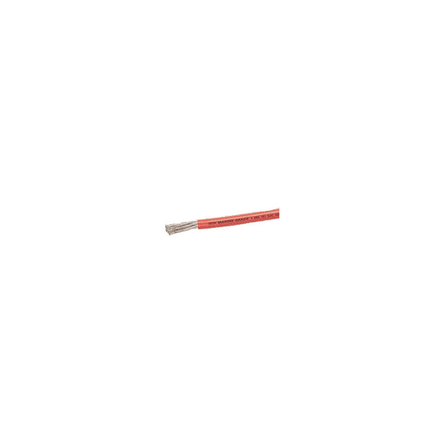 Ancor 113505 Marine Grade™ Tinned Copper Battery Cable, #4 AWG, 50', Red
