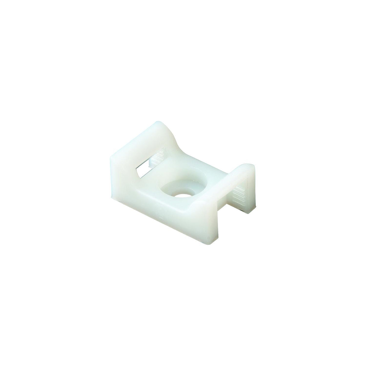 Ancor Cable Tie Screw Mounts, Natural, 100/pk