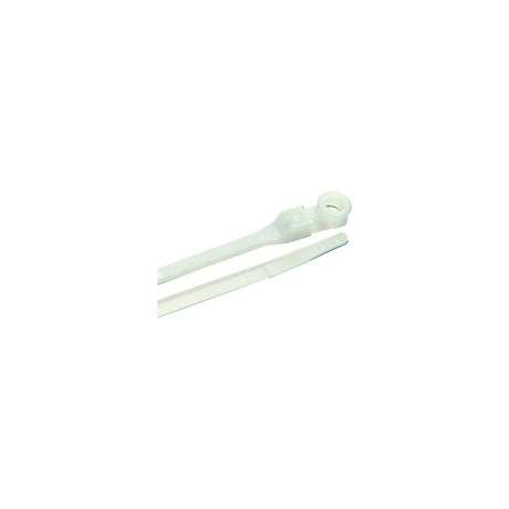 Mounting Cable Ties, 6" Natural, 100 Pcs.