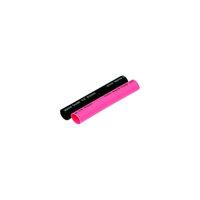 Ancor 307602 Marine Grade™ Adhesive Lined Heat Shrink Tubing, 1" x 3" , Black/Red, 1/1/Pk