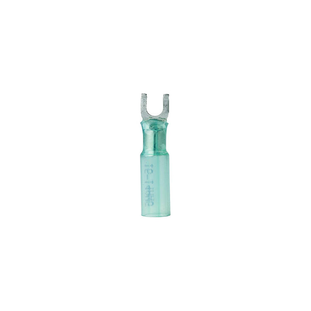Ancor 314225 Marine Grade™ Heat Shrink Spade Terminal, #8 Fastener, 16-14 Wire, Blue, 25/Pk