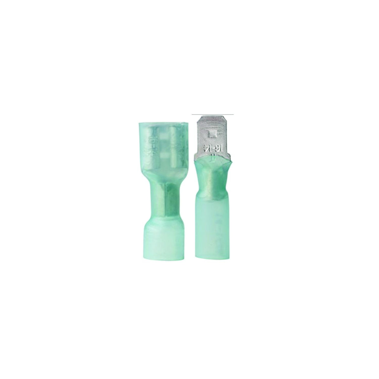 Ancor 317803 Marine Grade® Heat Shrink Disconnects, 16-14 Female, Blue, 3/pk