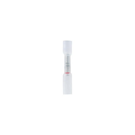 Ancor 320025 Heat Shrink Step-Down/Multi Wire Butt Connectors, Clear w/White Dashes, 25/Pk