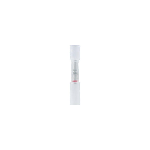 Ancor 320025 Heat Shrink Step-Down/Multi Wire Butt Connectors, Clear w/White Dashes, 25/Pk
