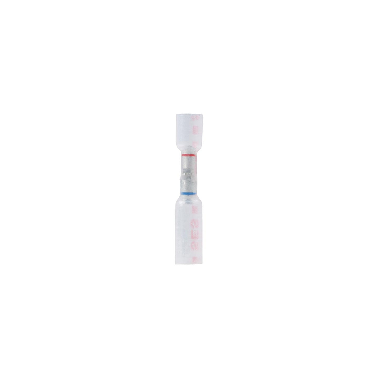 Ancor 320125 Heat Shrink Step-Down/Multi Wire Butt Connectors, Clear w/Red Dashes, 25/Pk