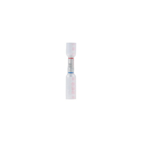 Ancor 320125 Heat Shrink Step-Down/Multi Wire Butt Connectors, Clear w/Red Dashes, 25/Pk