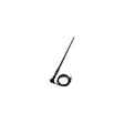 Seaworthy SEAURB3S Black 16" Flex Rubber Marine Stereo Antenna | Includes 180 Degree Swivel Base & 54" Cable