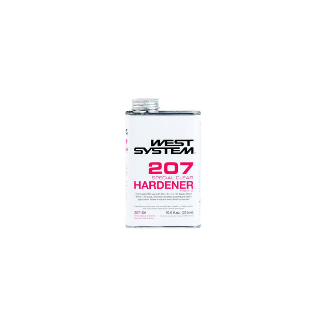 West System 207SA Special Clear Hardener, .66 Pint
