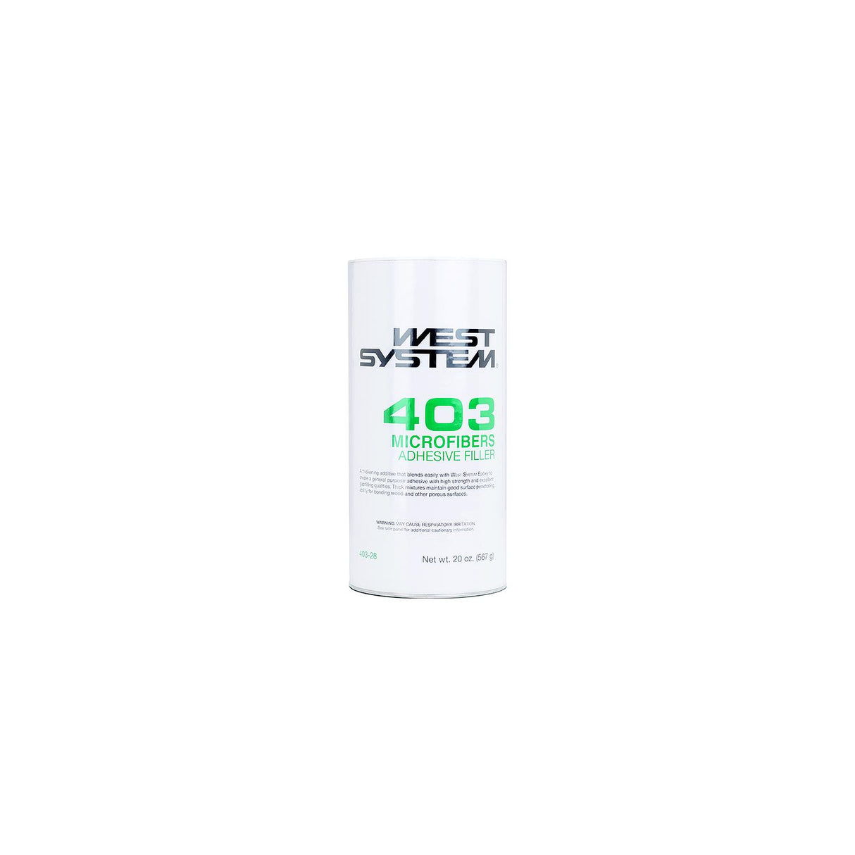 West System 40328 Microfibers, Off-White, 20 oz., 12/case