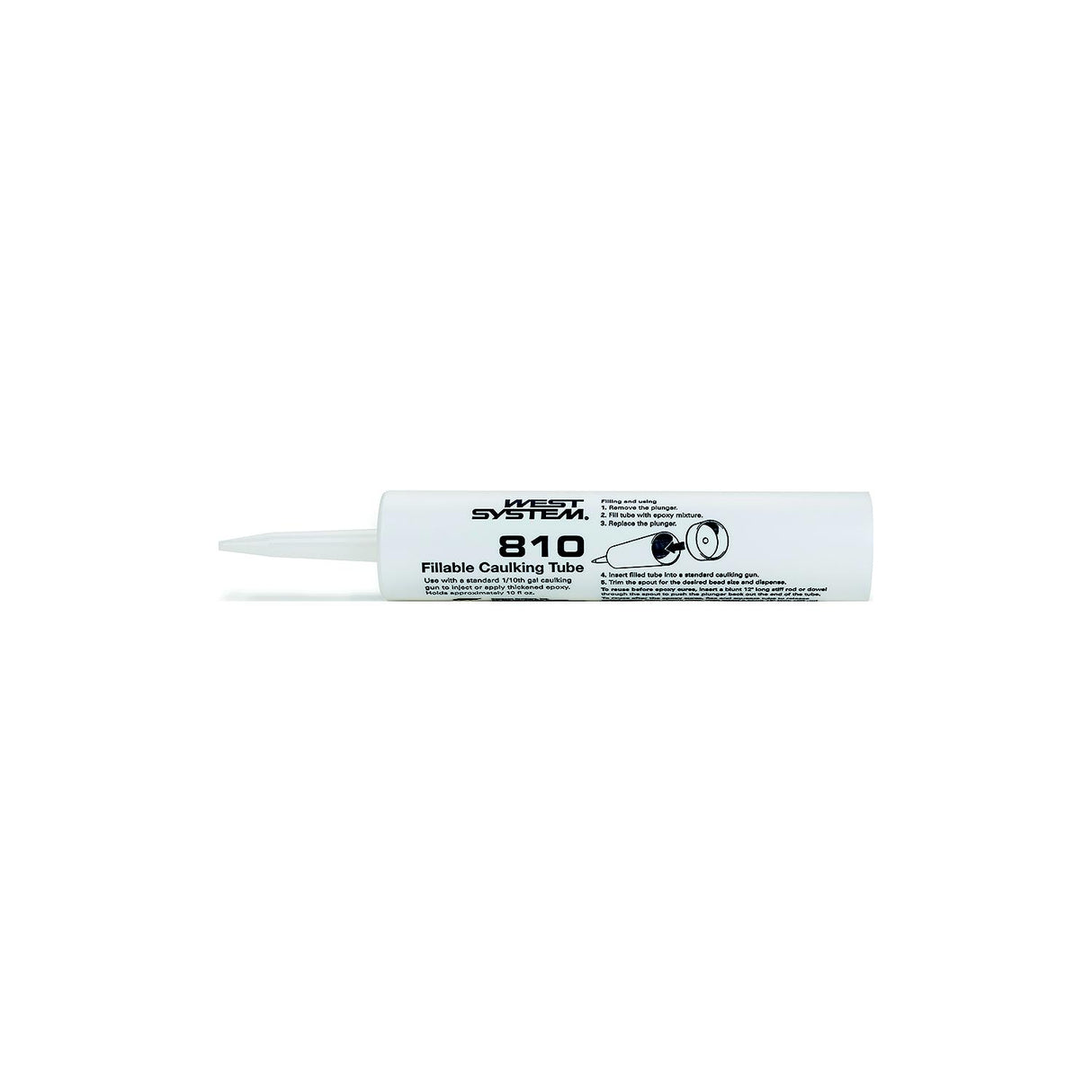 Fillable Caulking Tube (24/Bx)