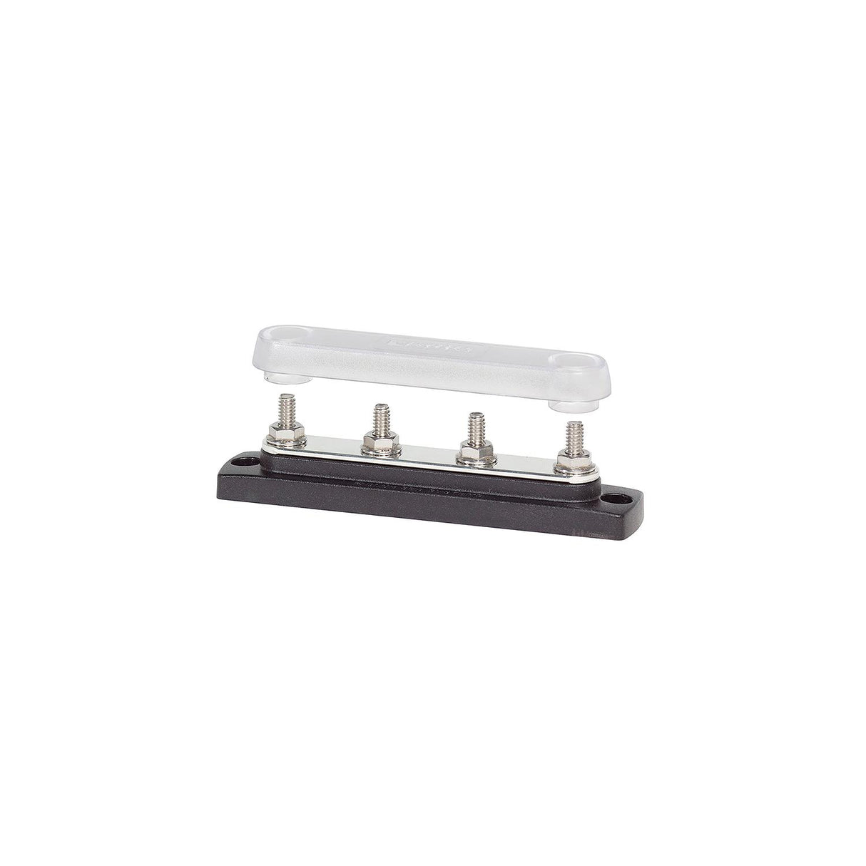 Busbar 4 x 1/4" Stud Common Bus w/cover