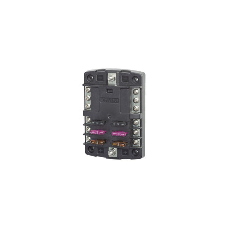 Blue Sea Systems 5030 ST Blade Common Source ATO/ATC Fuse Block w/Negative Bus - 6 Circuits