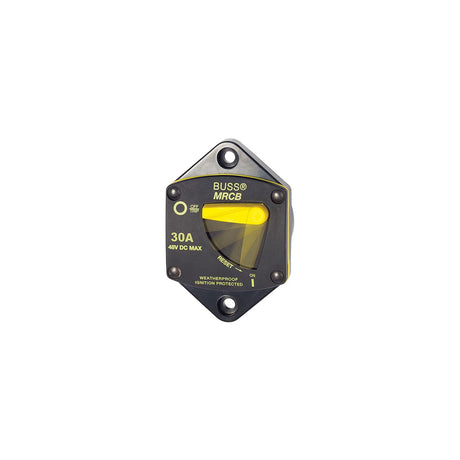 Blue Sea Systems 7036 187 Series DC Circuit Breaker - Panel Mount, 30 Amps