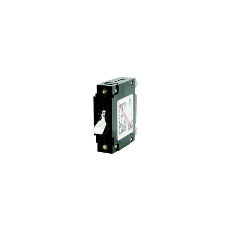 Blue Sea Systems 7248 Single Pole AC Circuit Breaker, 80 Amp, White