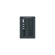 Blue Sea Systems 8027 Traditional Metal Circuit Breaker Panel - AC Main + 6 Positions