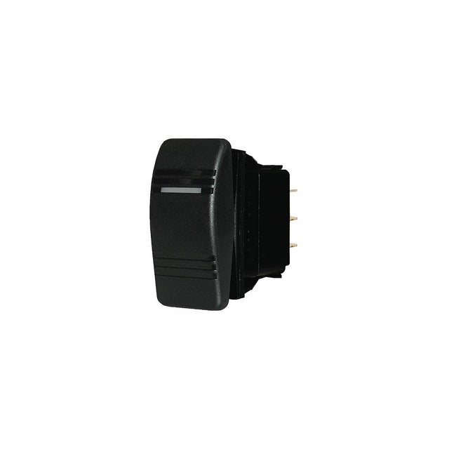 Blue Sea 8282 Water Resistant Contura® III Switch, Black, Off-On