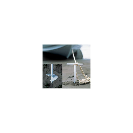 Ironwood Pacific 22" Two Piece Sand Anchor With Storage Bag